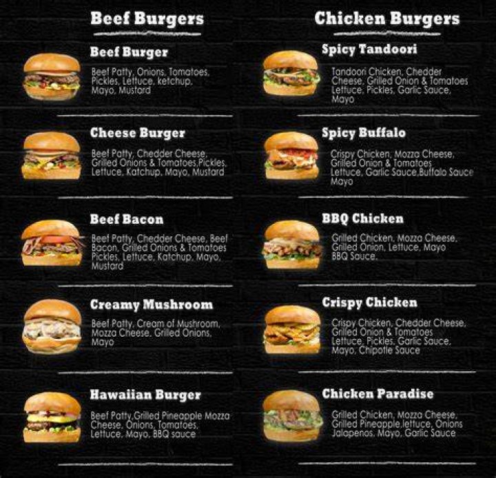 Are burger menus good