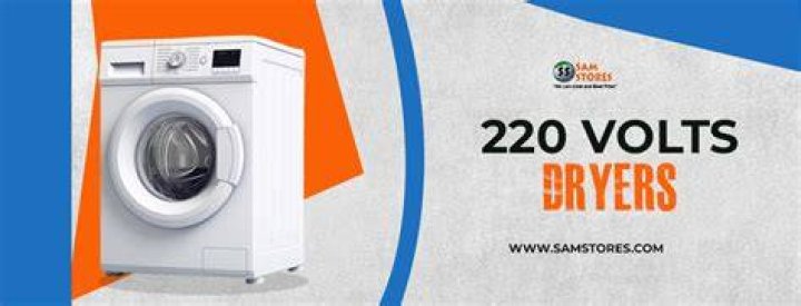 Are dryers 110 or 220