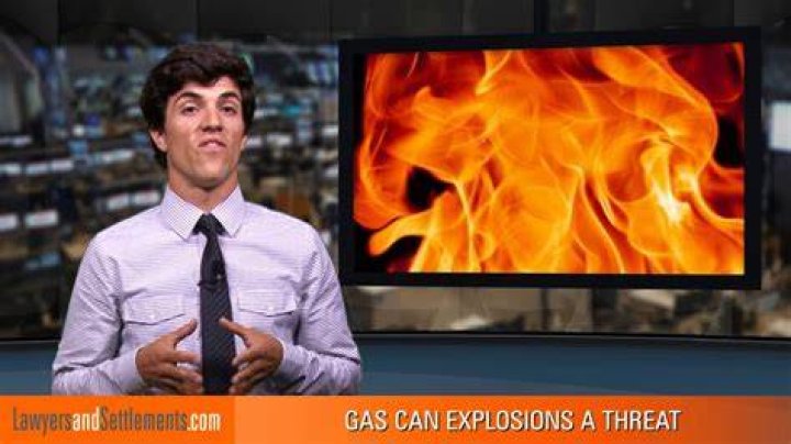 Can a gas can explode
