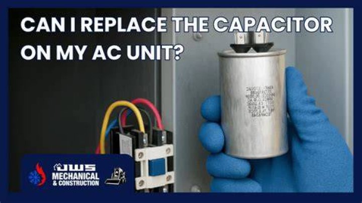Can capacitor replace