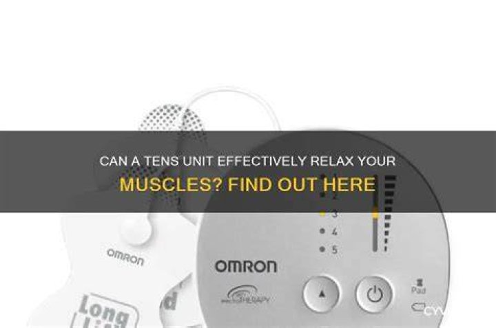 Can EMS relax muscles