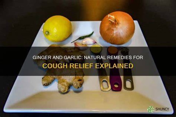 Can ginger cure cough