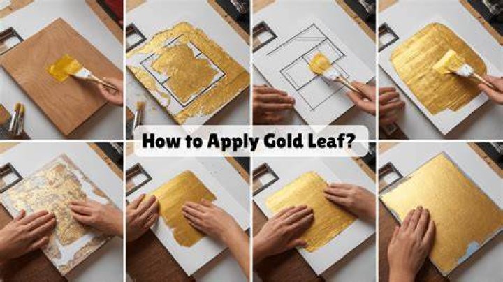 Can gold leaf get wet