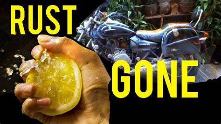 Can Lemon remove rust