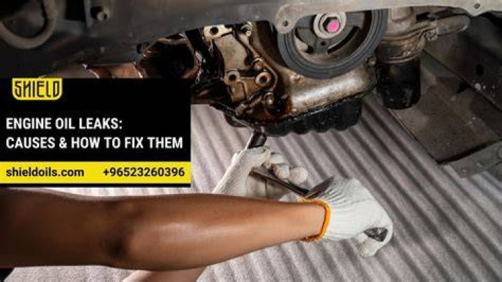 Can oil leak be fixed