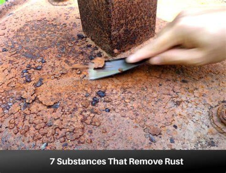Can rust be burnt off