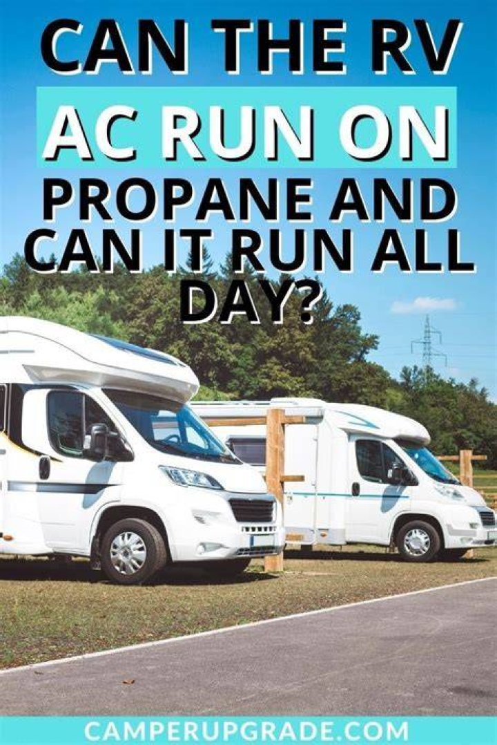 Can RV AC run all day