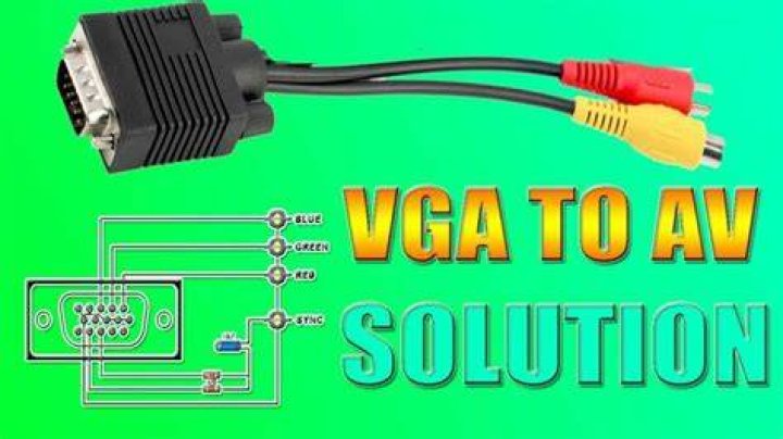 Can you go VGA to RCA