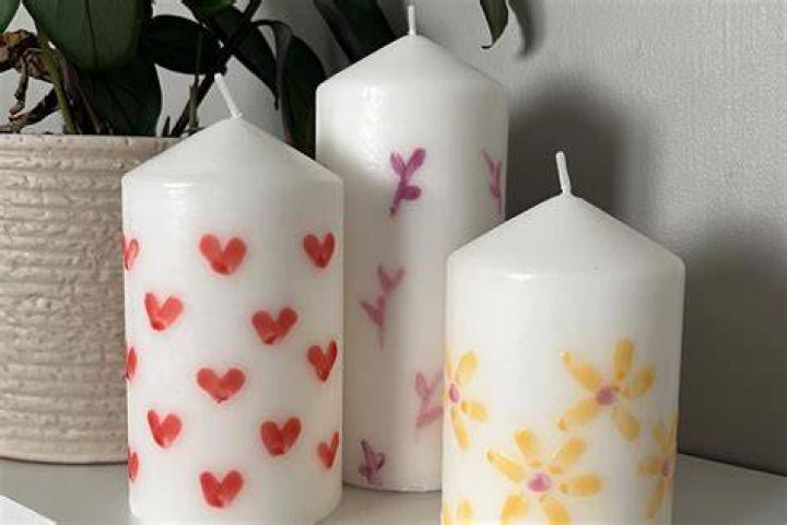 Can you paint candles