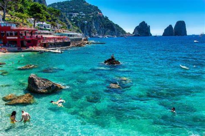 Can you swim in Capri