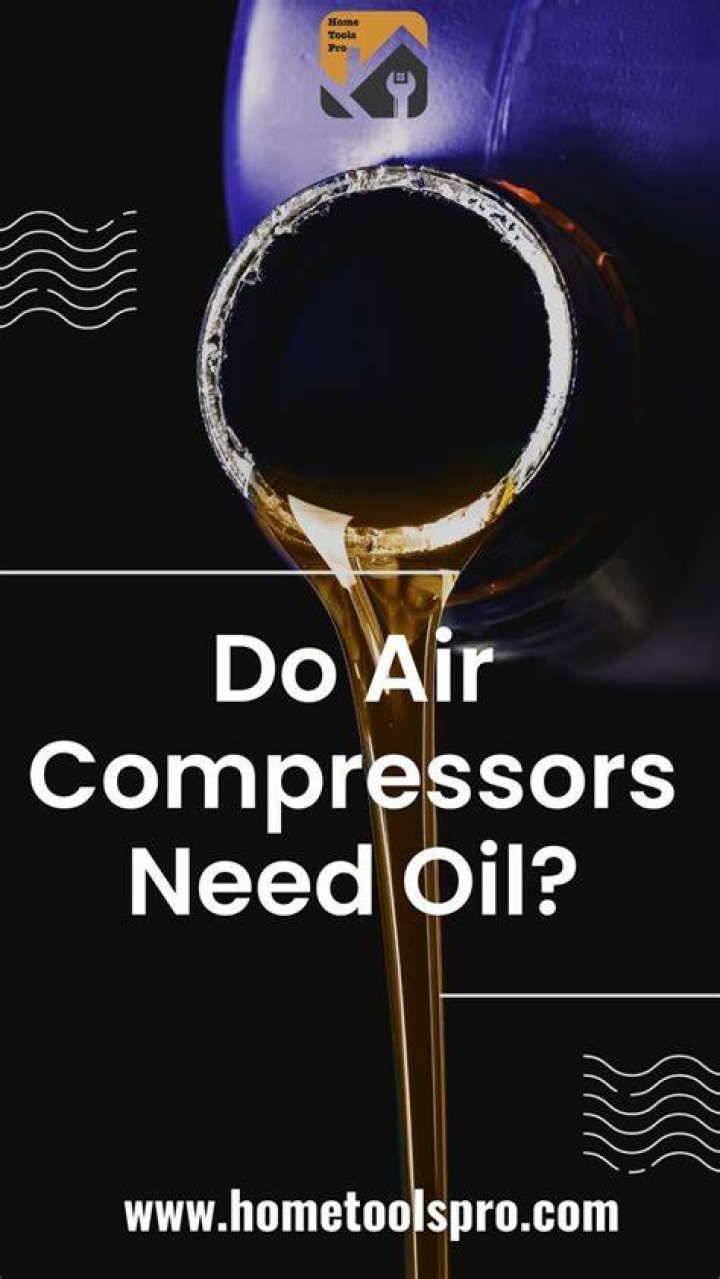 Do air tools need oil