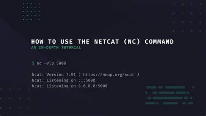 Do hackers use netcat