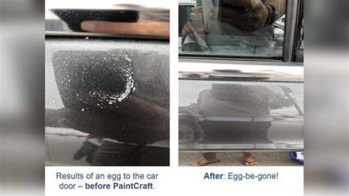 Does egg ruin siding