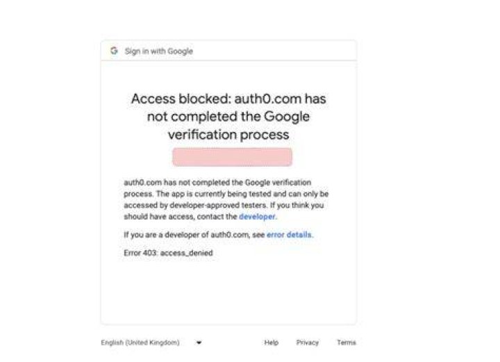 Does Google use Auth0