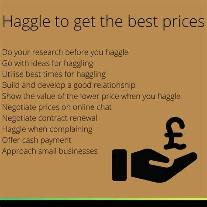 Does Jeromes haggle