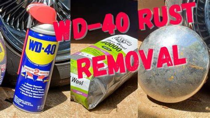Does wd40 remove rust