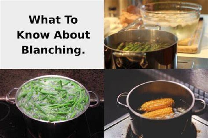 How blanching is done