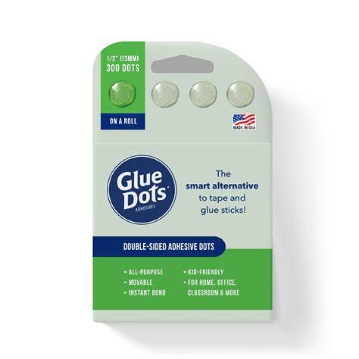 How do glue dots work