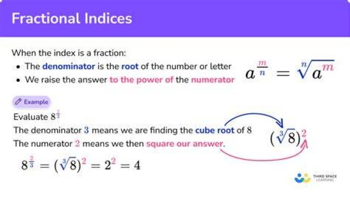 How do you do Indices