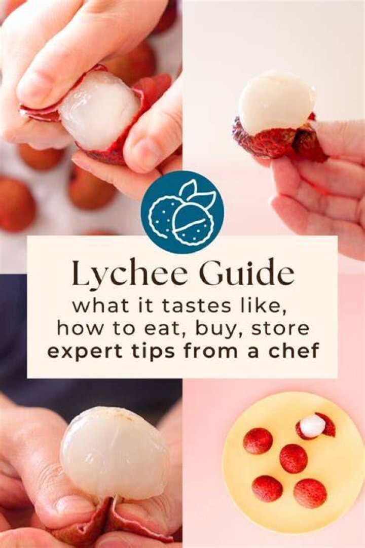 How do you eat lychee