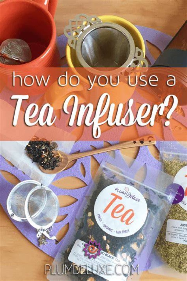 How do you filter tea