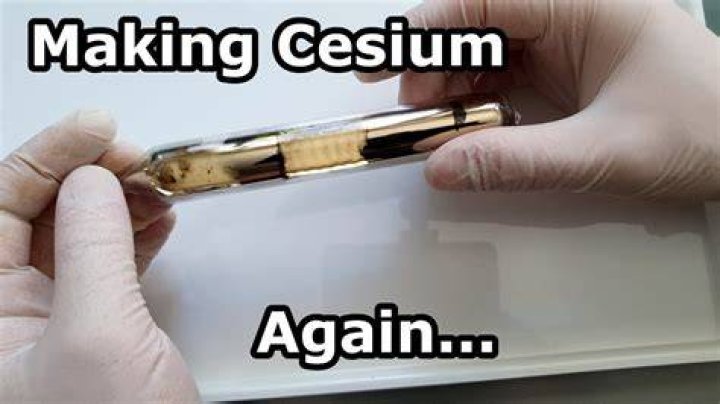 How do you get cesium