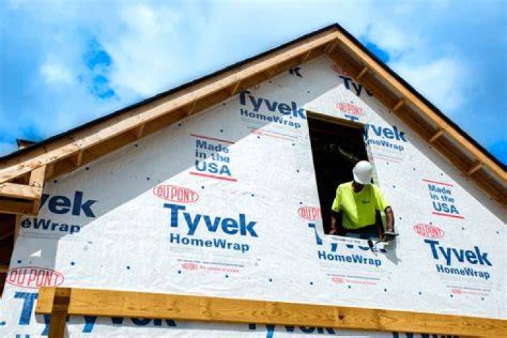 How do you glue Tyvek