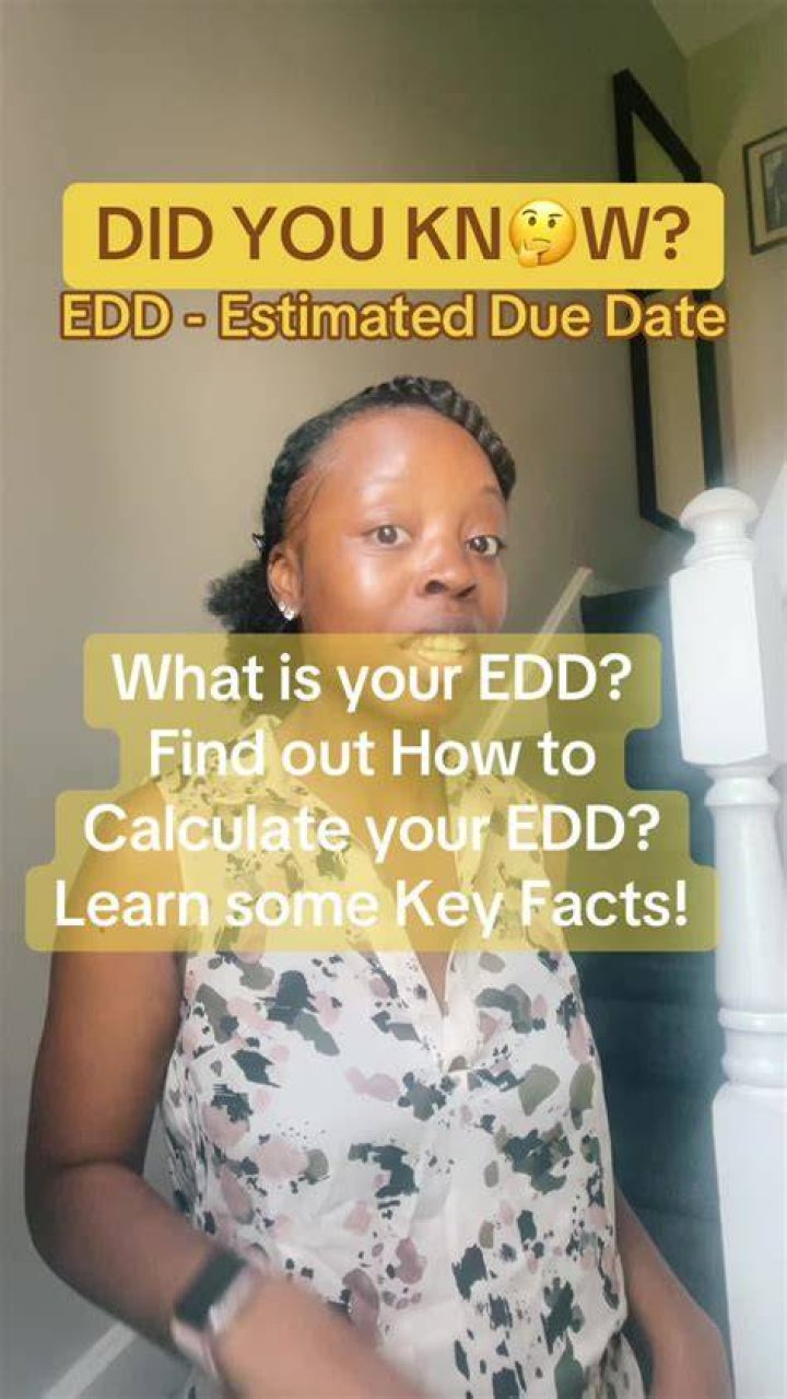 How is EDD calculated