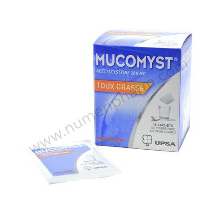 How is mucomyst given