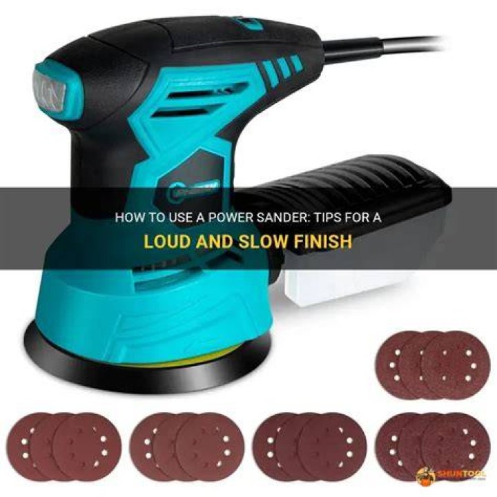 How loud is a sander