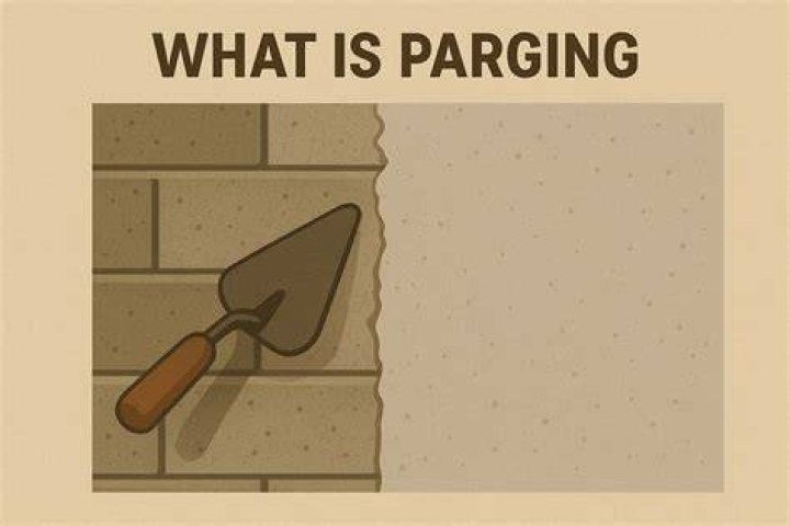 How thick is parging
