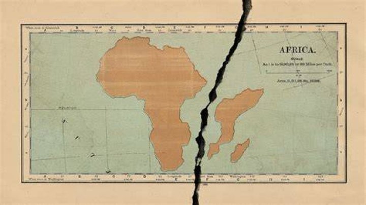 How was Africa split