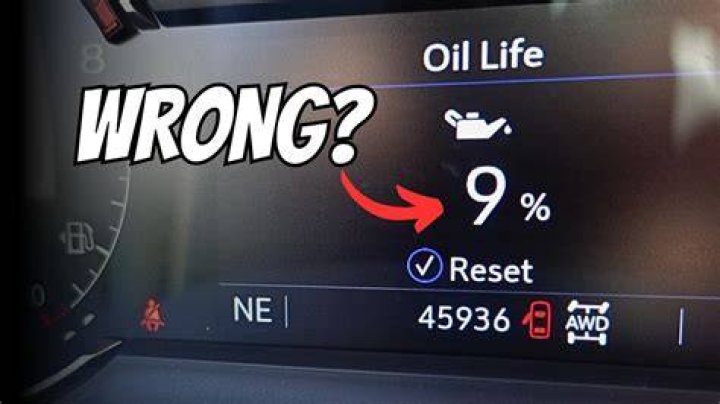Is 10% oil life okay