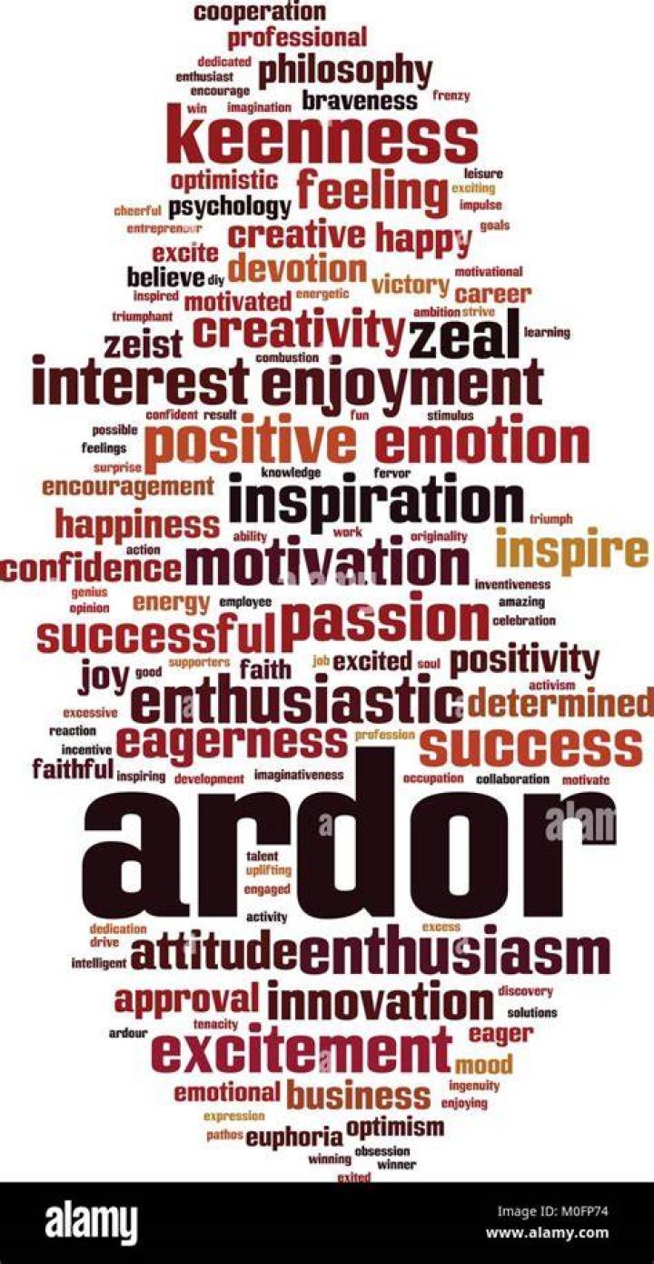 Is ardor an adjective