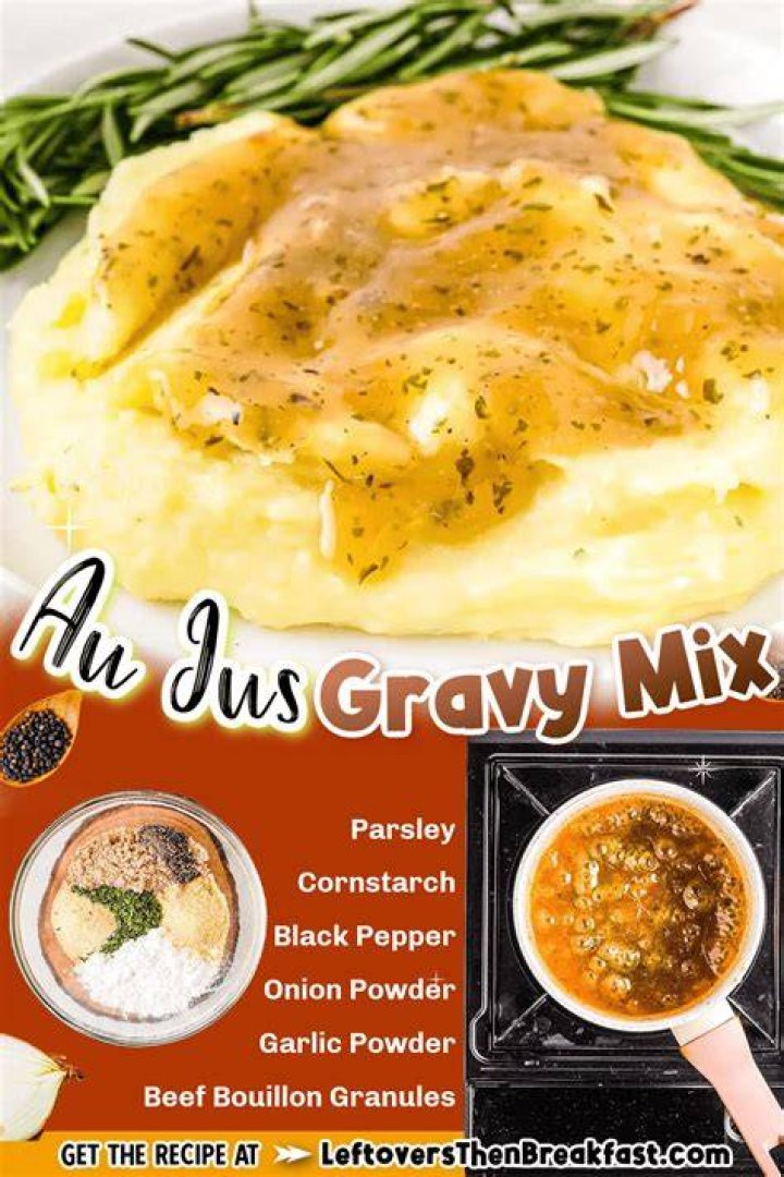 Is au jus just gravy