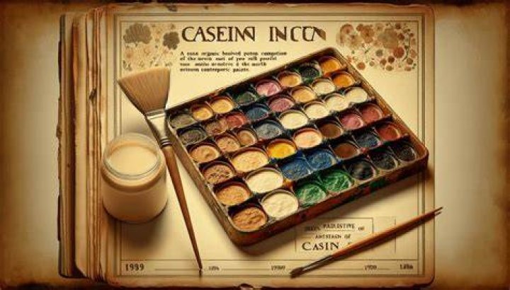 Is casein paint toxic