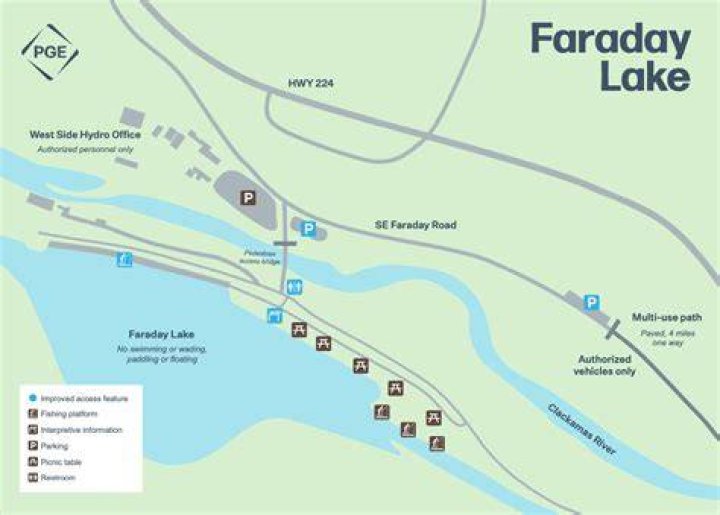 Is Faraday Lake open