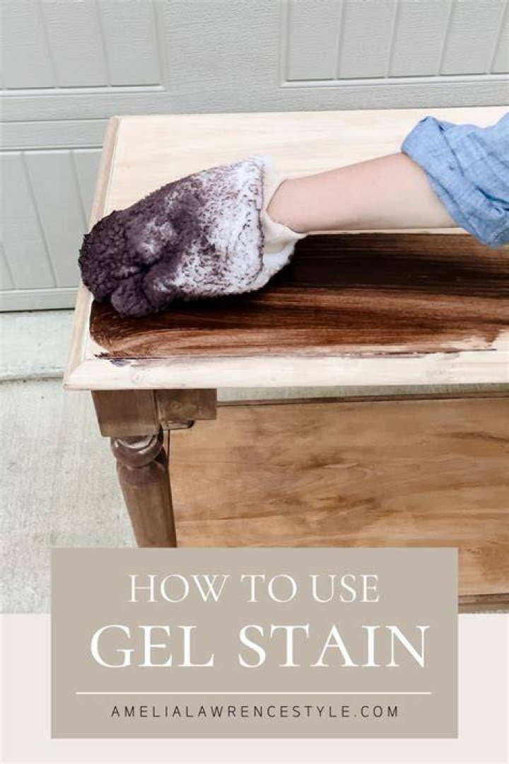 Is gel stain durable