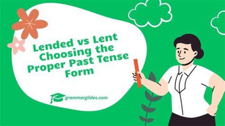 Is lent a proper word