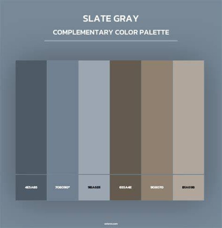 Is slate a GREY color