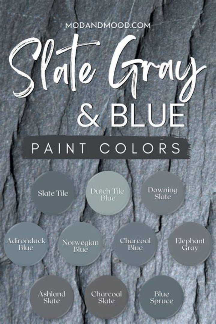 Is slate GREY or blue