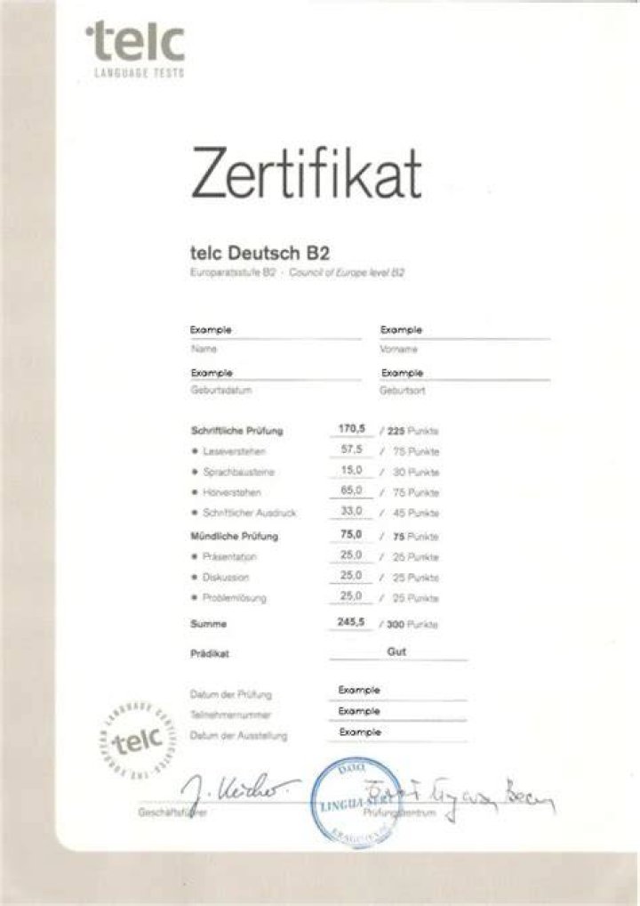 Is TELC B2 difficult