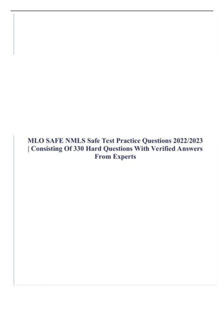 Is the safe test hard