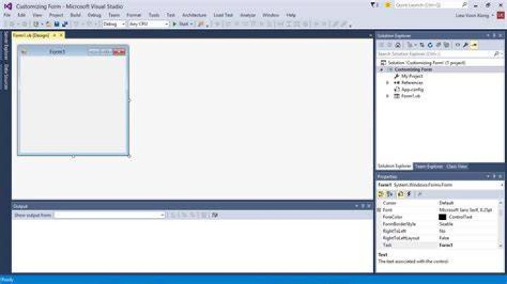 Is Visual Basic a GUI