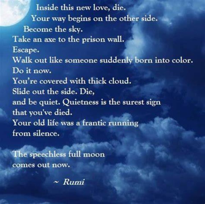 What age did Rumi die