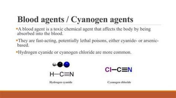 What agent is cyanide