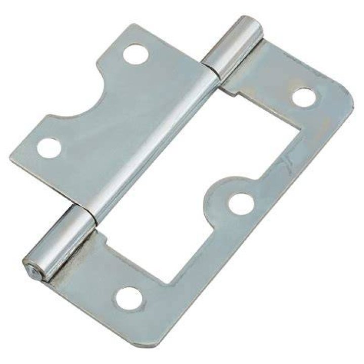 What are flush hinges