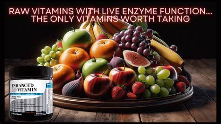 What are raw vitamins