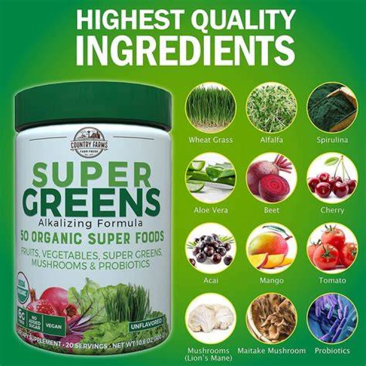 What are super greens