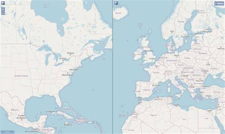 What are the two maps
